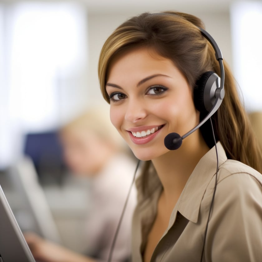 jwalphenaar_a_beautiful_woman_working_at_a_call_centre_800426ee-7fcd-44e5-bfe1-ffd2d5248056